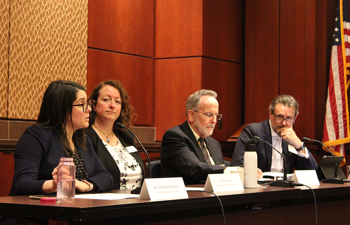 Senior Research Scientist Beth Orcutt on a congressional panel on deep-sea mining