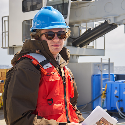 Ben Gustafson, Colby College student researcher