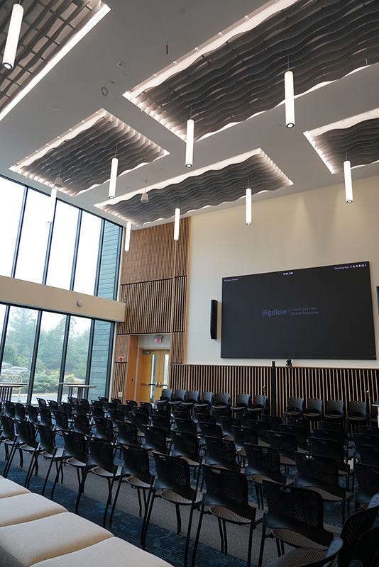 interior view of Bigelow's new Forum