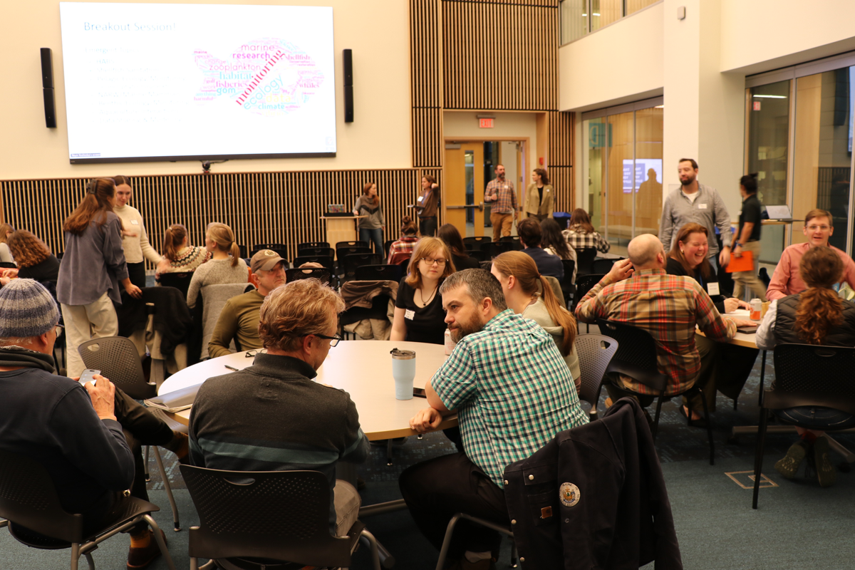 A break-out session during the symposium