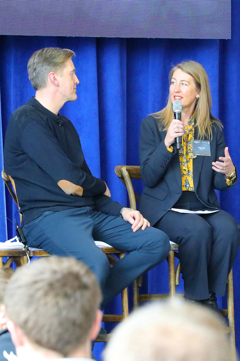 Tanja Hoel and Thor Sigfusson