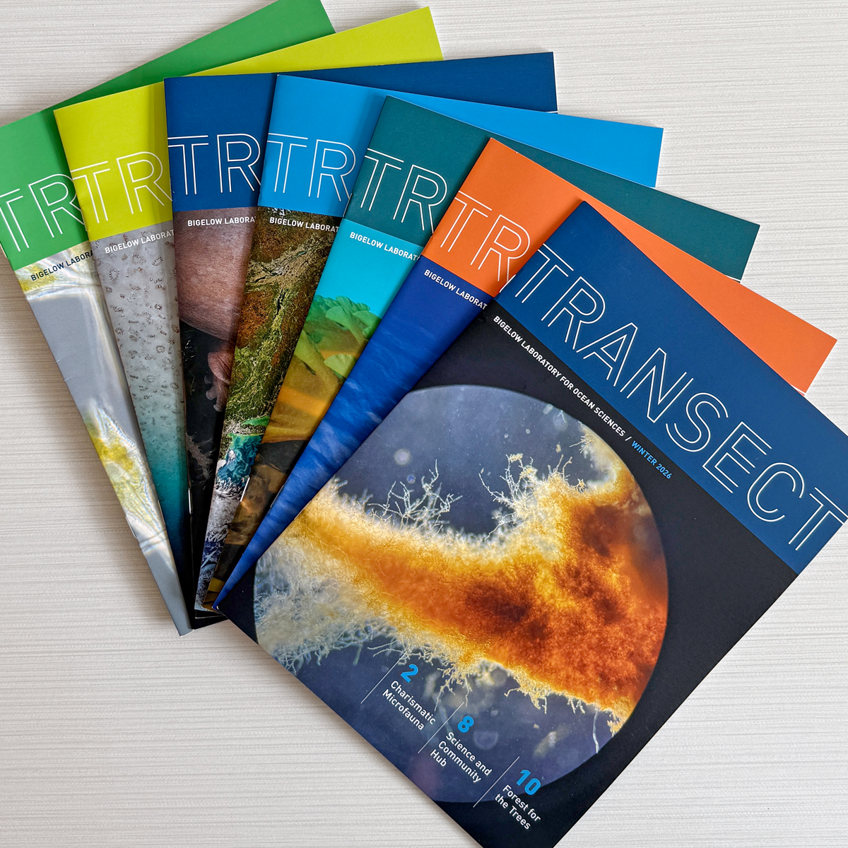 Donor Wall at Bigelow Laboratory.