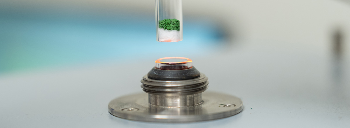 Bigelow Laboratory scientist performs compositional analysis